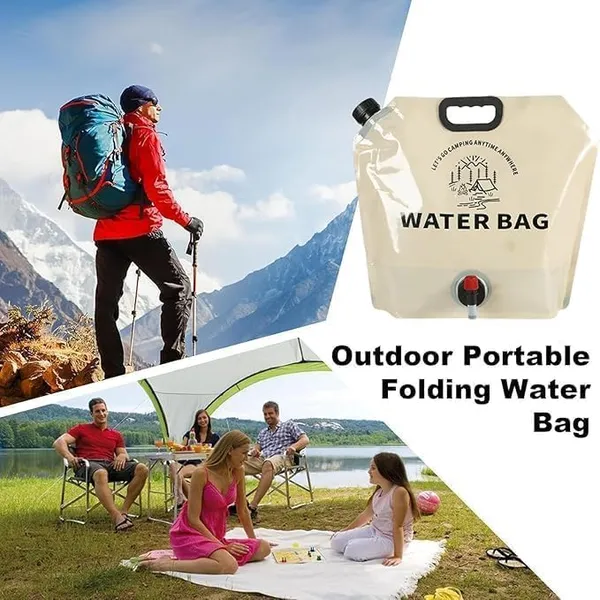 _8_Liter_Folding_Water_Storage_Bag_Pouch_For_Cycling,_Picnic,_Outdoor_Camping,_Road_Trip,_Traveling_Water_Carrier_Supplies_Bag_And_Container_8L_Drinking_Water_Container_Tank_(Multicolour)