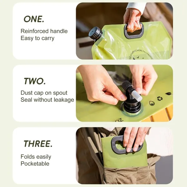 _8_Liter_Folding_Water_Storage_Bag_Pouch_For_Cycling,_Picnic,_Outdoor_Camping,_Road_Trip,_Traveling_Water_Carrier_Supplies_Bag_And_Container_8L_Drinking_Water_Container_Tank_(Multicolour)