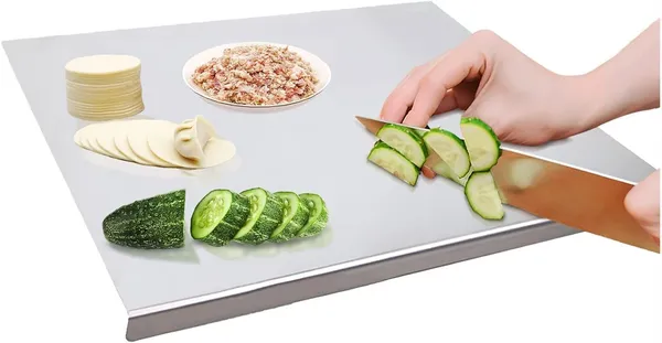 _Chopping_Board_For_Kitchen,_Made_By_Stainless_Steel,_Rust-Free_Cutting_Board,_Non-Slip,_Anti-Bacterial,_Chef_Approved,_Ideal_For_Vegetables,_Fruits,_Meat.