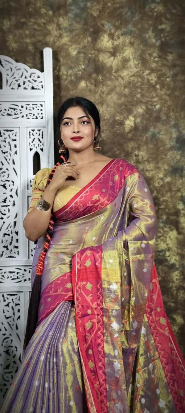 Purple_Premium_Handloom_Tissue_Saree_For_Women