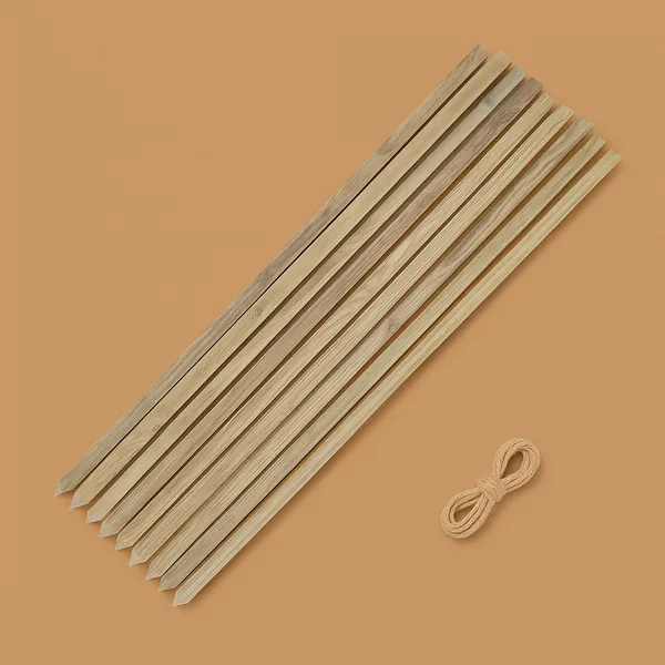 Set_Of_12_Beige_Natural_Wooden_Extra_Strong_Sticks_Plant_Support