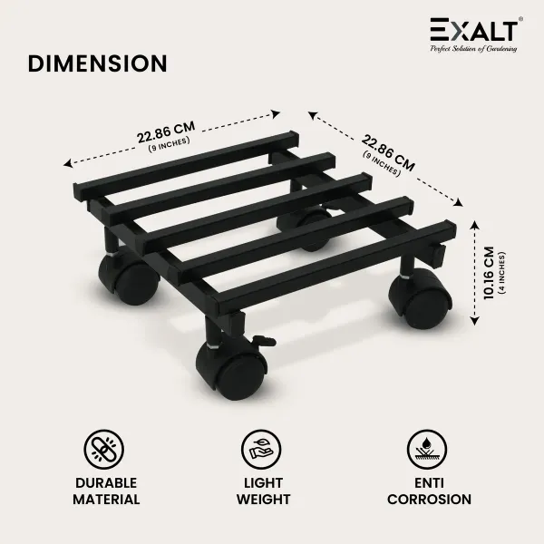 EXALT_Plant_Stand_with_Wheels_|_Wheel_Pot_Trolley_(_Pack_of_2)