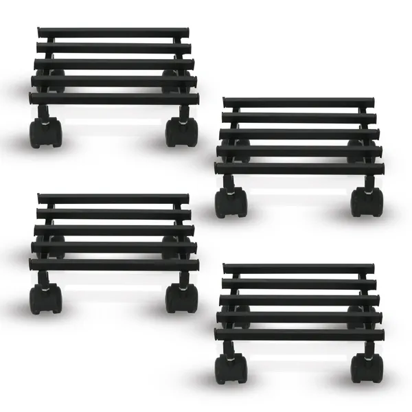 Pack_Of_4_Square_Plant_Stand_With_Wheels
