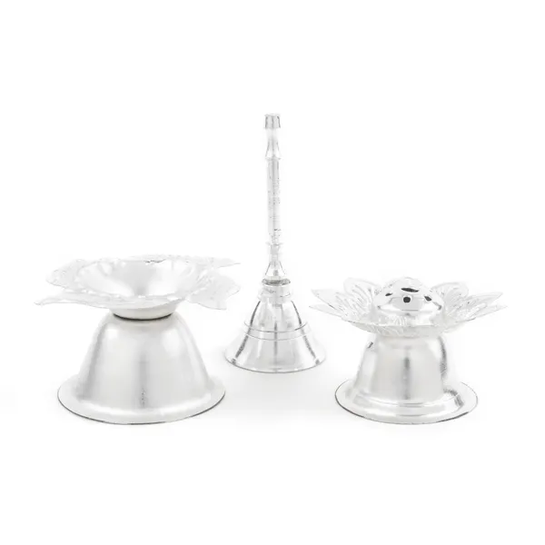 Silver_Plated_Swastik_Niranjan_Ganti_&_Agarbati_stand