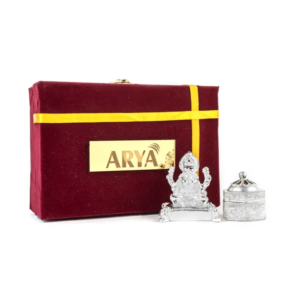 Silver_Plated_Laxmi_&_Shatkon_Mogra_Meena