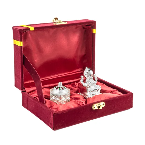 Silver_Plated_Laxmi_&_Shatkon_Mogra_Meena