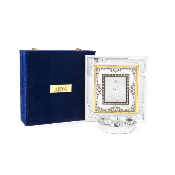 FRAME_NO.4_WITH_5"_KHUMCHA_PUJA_SET_OF_3PC