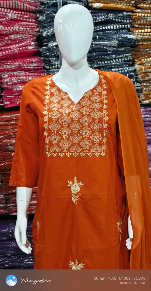 Cotton_Rust__embroidery_work