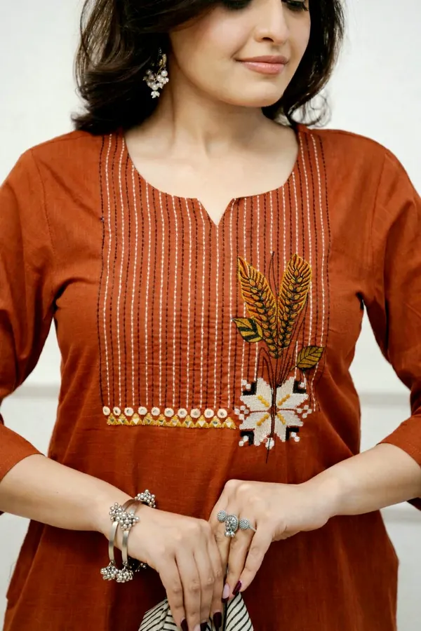 Cotton_kurti_set_3_pis_Ruest_Gora