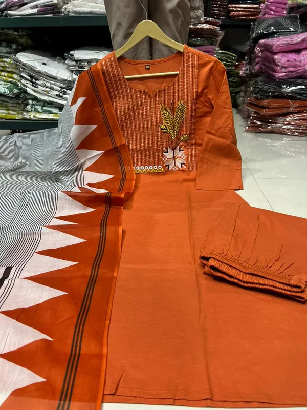Cotton_kurti_set_3_pis_Ruest_Gora