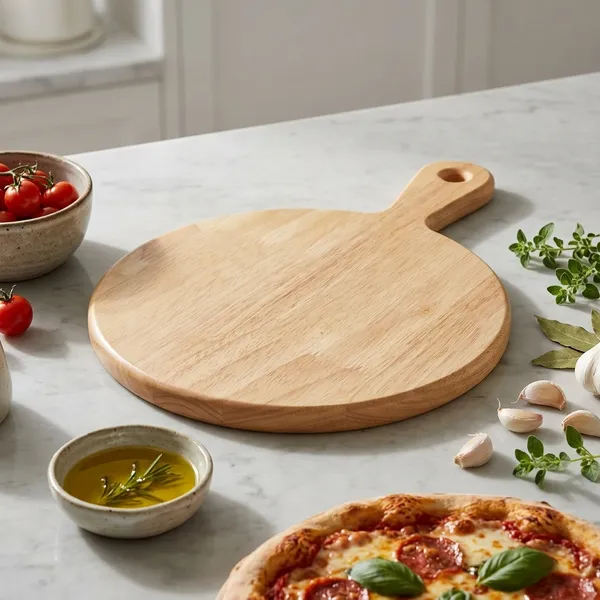 Wooden_Non_Slip_Pizza_Plater_Rubber_Wood_(Medium)_PPRM