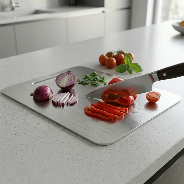FM02_Stainless_Steel_Counter_Top_Chopping_Board_304_Grade_(Medium)
