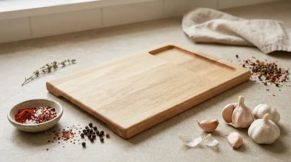 Rubber_Wood_Wooden_Chopping_Cutting_Board_With_Storage_Compartment