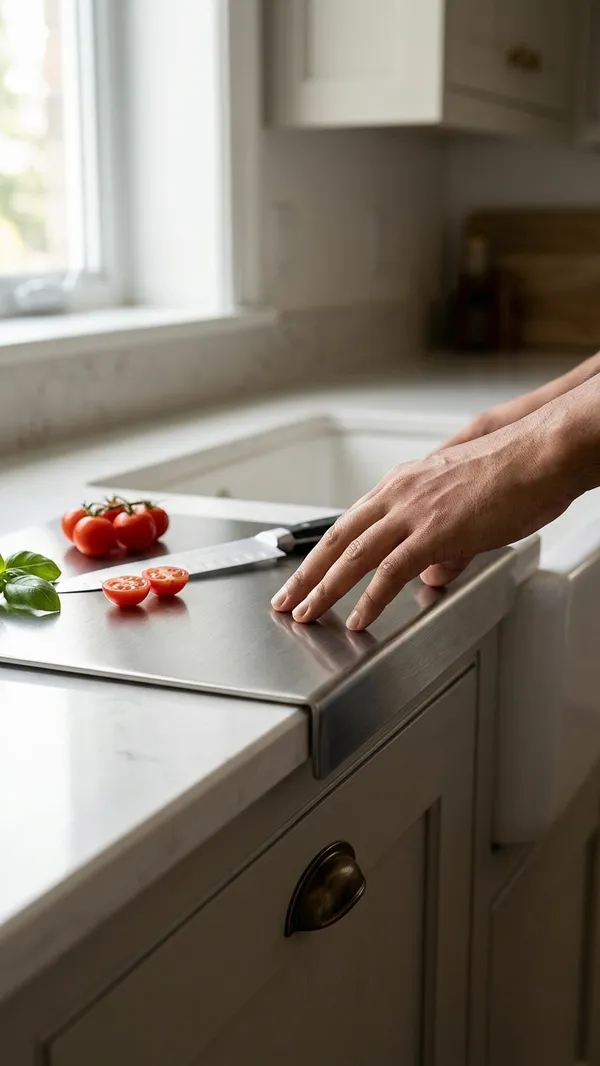 CS01_Stainless_Steel_Counter_Top_Chopping_Board_202_Grade