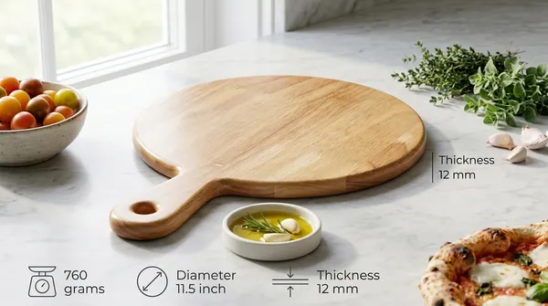 Wooden_Non_Slip_Pizza_Plater_Rubber_Wood_(Large)_PPRL