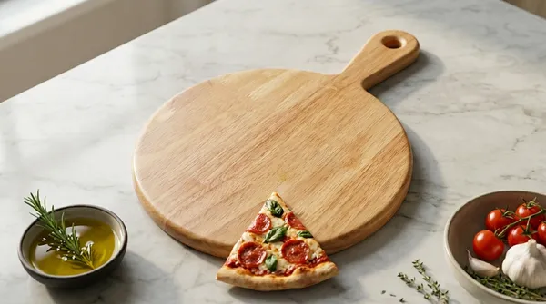 Wooden_Non_Slip_Pizza_Plater_Rubber_Wood_(Small)_PPRS