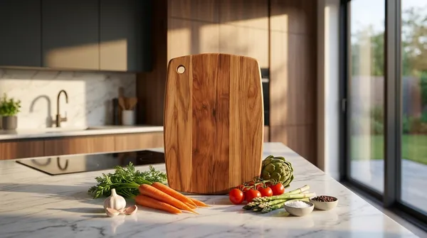 Teak_Wood_Cruve_Wooden_Chopping_Cutting_Board_With_Hanging_Hole_(Medium)