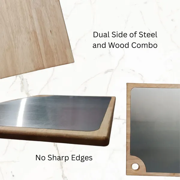 Wooden_And_Steel_Combo_Chopping_Cutting_Board_(Medium)