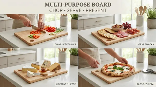 Rubber_Wood_Cruve_Wooden_Chopping_Cutting_Board_With_Hanging_Hole_(Medium)_CBHM12