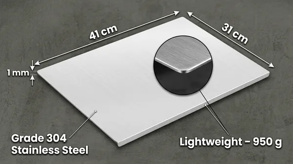 CM02_Stainless_Steel_Counter_Top_Chopping_Board_304_Grade