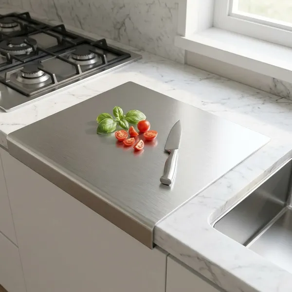 CM02_Stainless_Steel_Counter_Top_Chopping_Board_304_Grade