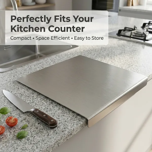 CM02_Stainless_Steel_Counter_Top_Chopping_Board_304_Grade