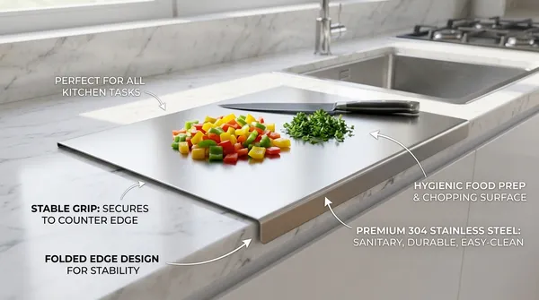 CS02_Stainless_Steel_Counter_Top_Chopping_Board_304_Grade