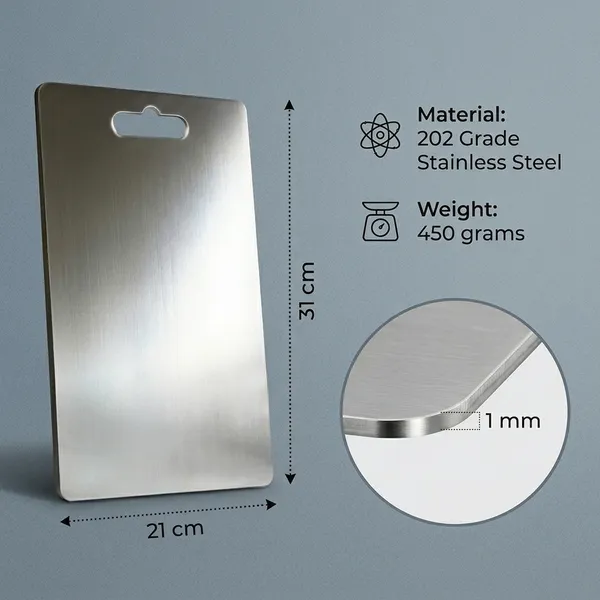 FS01_Stainless_Steel_Counter_Top_Chopping_Board_202_Grade_
