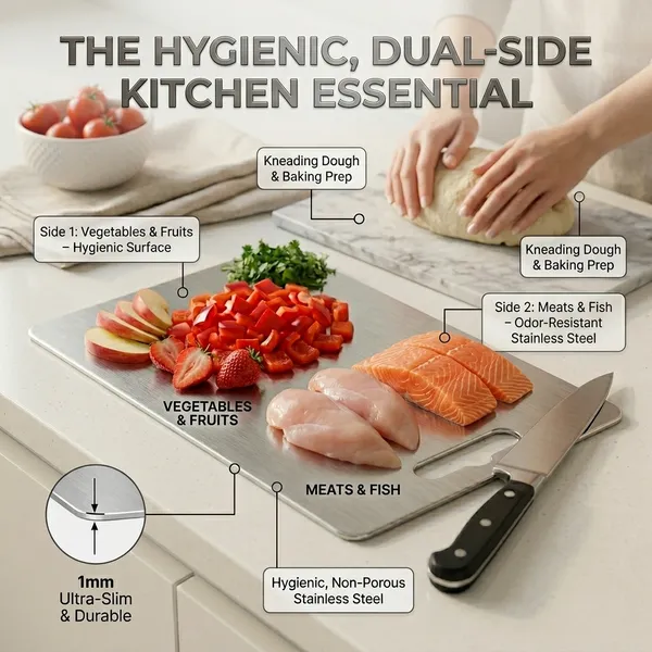 FS01_Stainless_Steel_Counter_Top_Chopping_Board_202_Grade_
