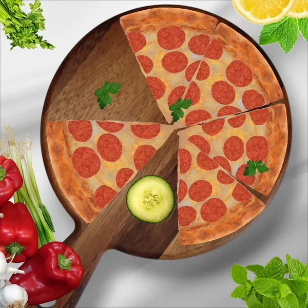 Wooden_Non_Slip_Pizza_Plater_Teak_Wood