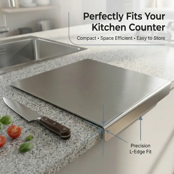 CM01_Stainless_Steel_Counter_Top_Chopping_Board_202_Grade