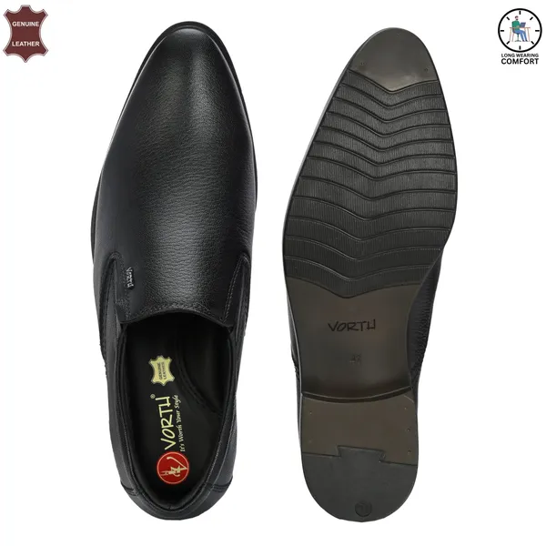 Black_Stylish_Genuine_Leather_Slip-on_Shoe_For_Men