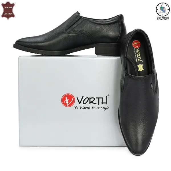 Black_Stylish_Genuine_Leather_Slip-on_Shoe_For_Men