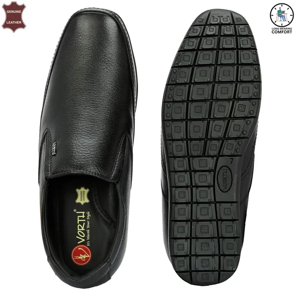 Black_Genuine_Leather_Comfortable_Flexible_Slip-on_Shoes_with_Anti_Skid_Sole