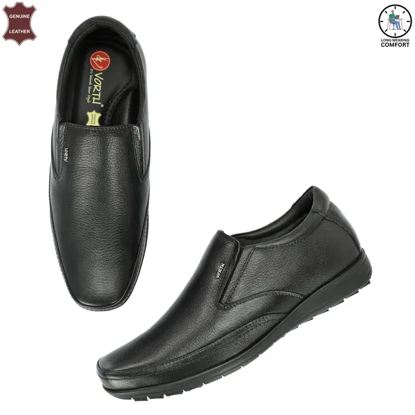 Black_Genuine_Leather_Comfortable_Flexible_Slip-on_Shoes_with_Anti_Skid_Sole