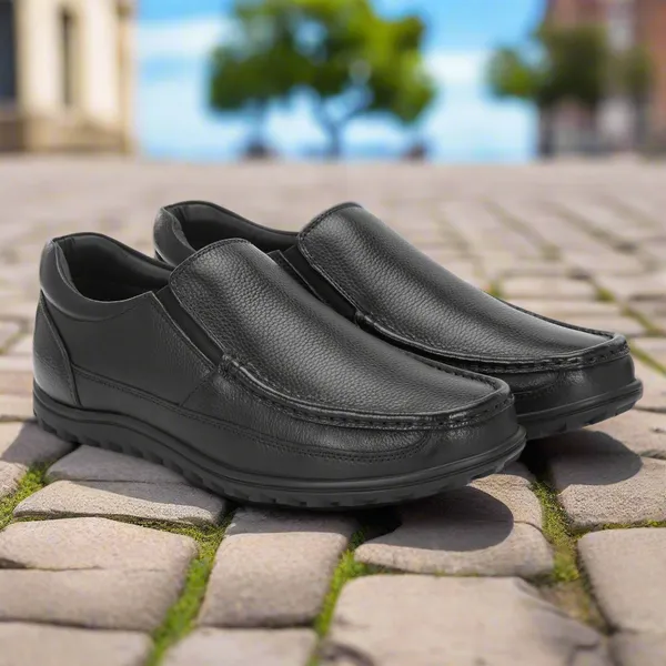 Black_Genuine_Leather_Comfortable_Anti_Skid_Slip-on_Shoes_for_Men
