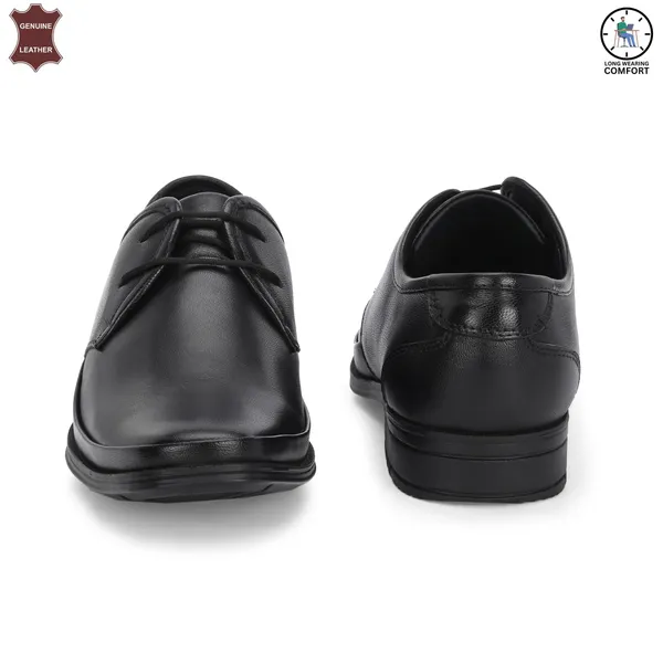 Black_Genuine_Leather_Comfortable_Lace-up_Shoes