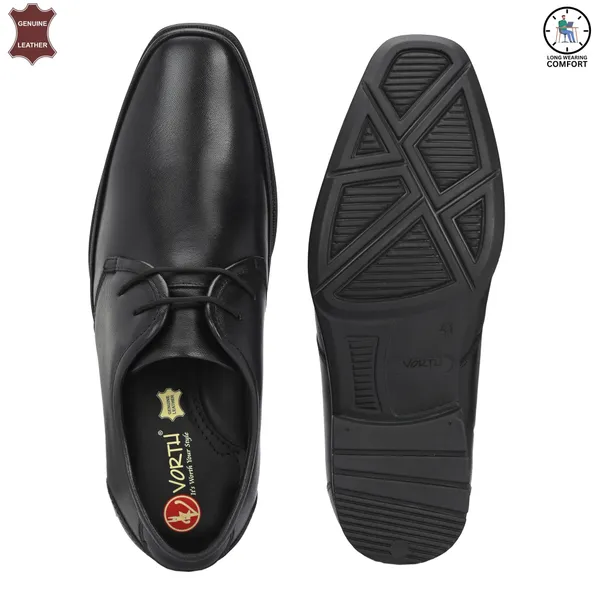 Black_Genuine_Leather_Comfortable_Lace-up_Shoes