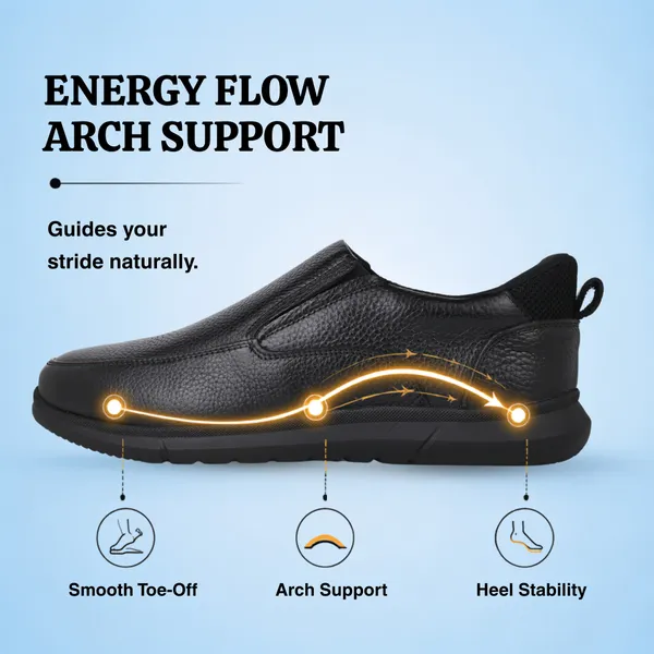 Hands-Free_No_Bend_On-The-Go_Sneakers_|_12_Hours_Comfort_for_Men_|_Vorth_19805_Black_Leather_Sneakers