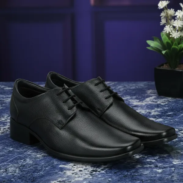 Genuine_Leather_Black_High_Heel_Shoes_For_Men