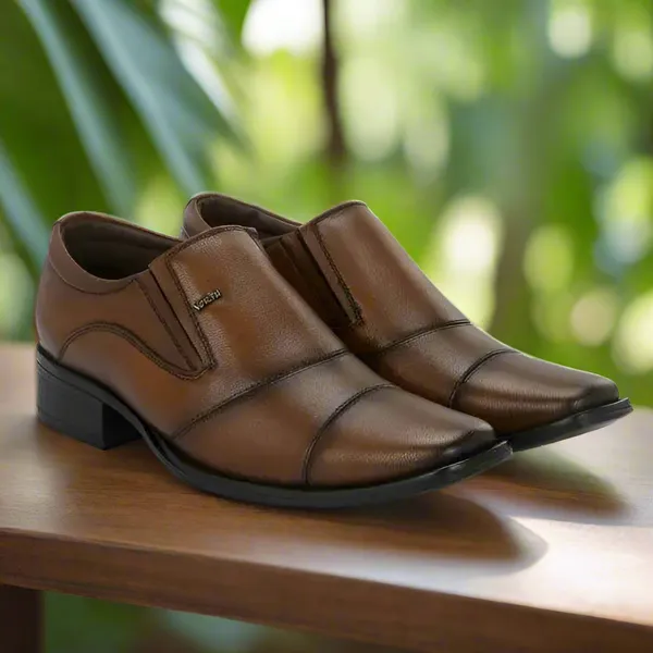 Tan_Genuine_Leather_Slip-on_Formal_Shoes_For_Men