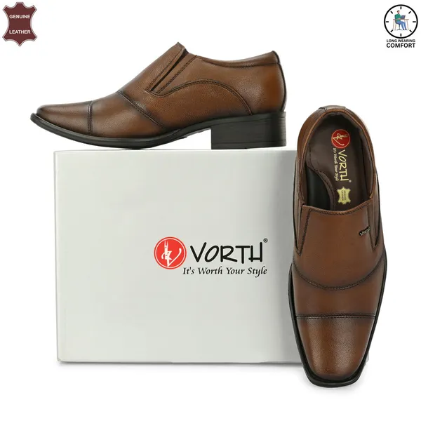 Tan_Genuine_Leather_Slip-on_Formal_Shoes_For_Men