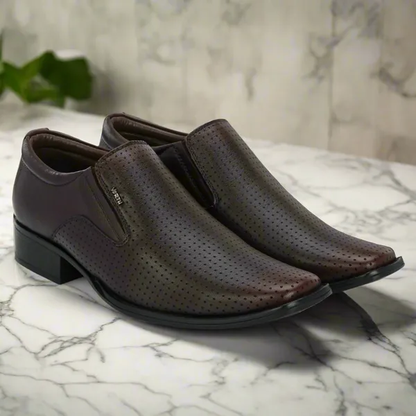 Brown_Genuine_Leather_Slip-on_Shoes_For_Men