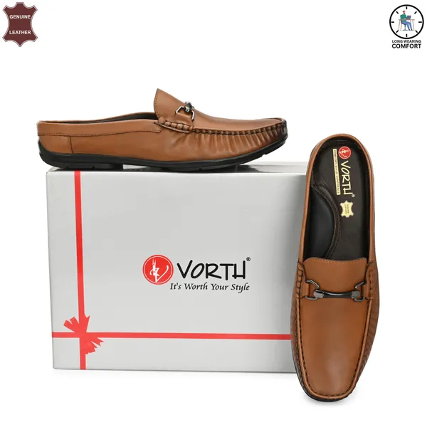 Tan_Genuine_Leather_Ultra_Flexible_Easy_Slip_Loafers_For_Men