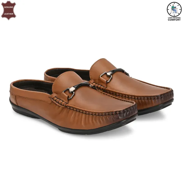 Tan_Genuine_Leather_Ultra_Flexible_Easy_Slip_Loafers_For_Men