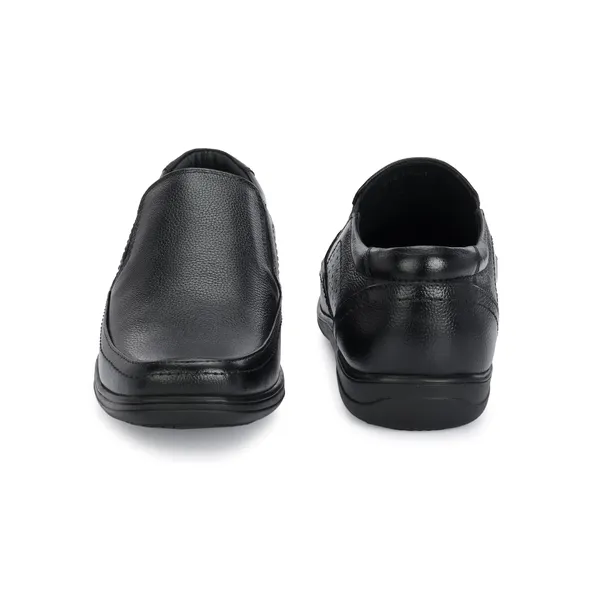 Black_Stylish_Genuine_Leather_Slip-on_Shoes_For_Men