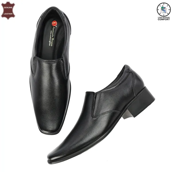 Black_Comfortable_High_Heel_Genuine_Leather_Slip_on_Shoes_for_Men