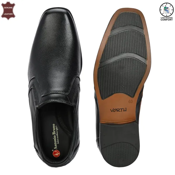 Black_Comfortable_Genuine_Leather_Slip_on_Shoes_for_Men