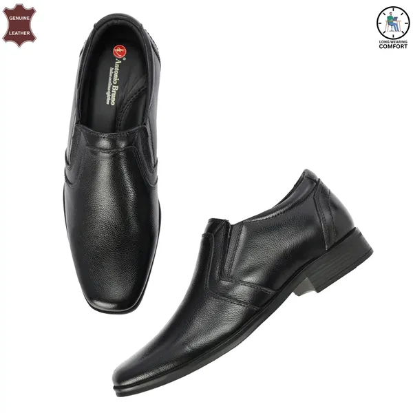 Black_Comfortable_Genuine_Leather_Slip_on_Shoes_for_Men