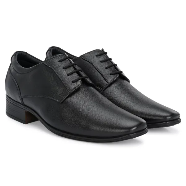 Black_Comfortable_Genuine_Leather__Lace-up_Shoes_for_Men